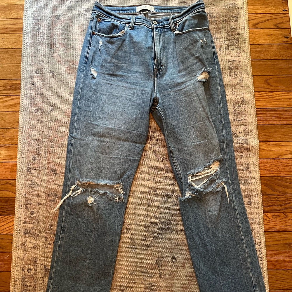 Women Abercrombie Curve Love Jeans